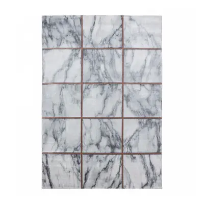 Ayyildiz Kusový koberec Naxos 3816 – šedá/hnědá 160x230 cm