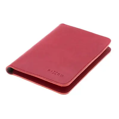 Kožená peněženka FIXED Passport, červená