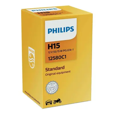 Philips H15 12V 15/55W PGJ23t-1 Standard 1ks 12580C1