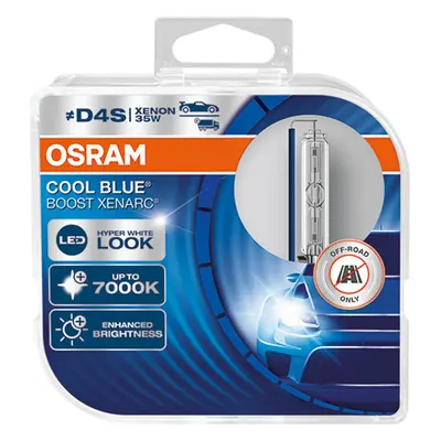 OSRAM D4S 42V 35W P32d-5 COOL BLUE BOOST 7000K 2ks 66440CBB-HCB