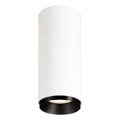 SLV BIG WHITE NUMINOS CL PHASE S vnitřní LED přisazené stropní svítidlo bílá/černá 4000 K 24° 10