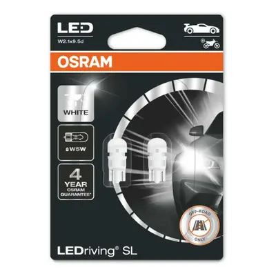 OSRAM LED W5W 2825DWP-02B 6000K 12V 1W W2,1x9,5d 2ks