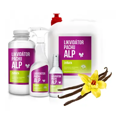 Likvidátor pachu ALP - Zvířata - Vanilka Objem: 5000 ml