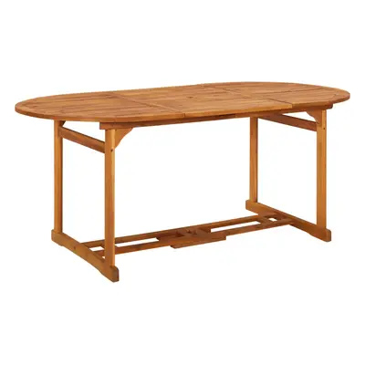 vidaXL Zahradní jídelní stůl masivní akáciové dřevo